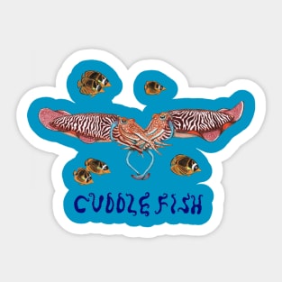 Cuddlefish Sticker